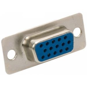 Jack DB15 VGA para soldar, sin cubierta