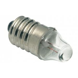 Bombillo miniatura de rosca tipo gota, de 2,2 Volts