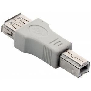 Adaptador USB de jack tipo "A" a plug tipo "B"