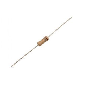 Resistencia de carbón, de 1/2 Watt, al 5% de tolerancia, de 27 Ohms