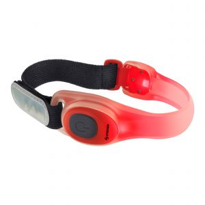 Brazalete deportivo con luz LED color rojo