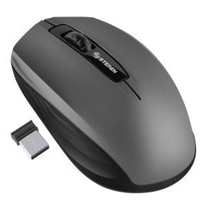 Mouse inalámbrico 1000 DPI color gris