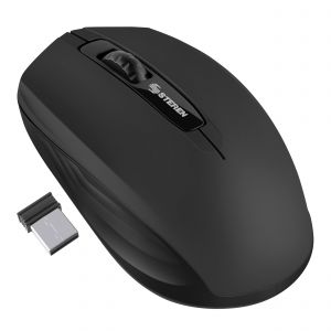 Mouse inalámbrico 1000 DPI color negro