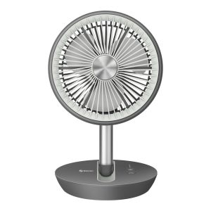Ventilador plegable con batería recargable y rejilla rotatoria, para escritorio